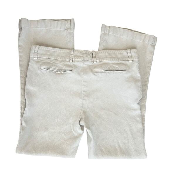Gucci Women’s Vintage Midrise Silk Off White Cream Cropped Trousers Pants Small - Picture 8 of 12
